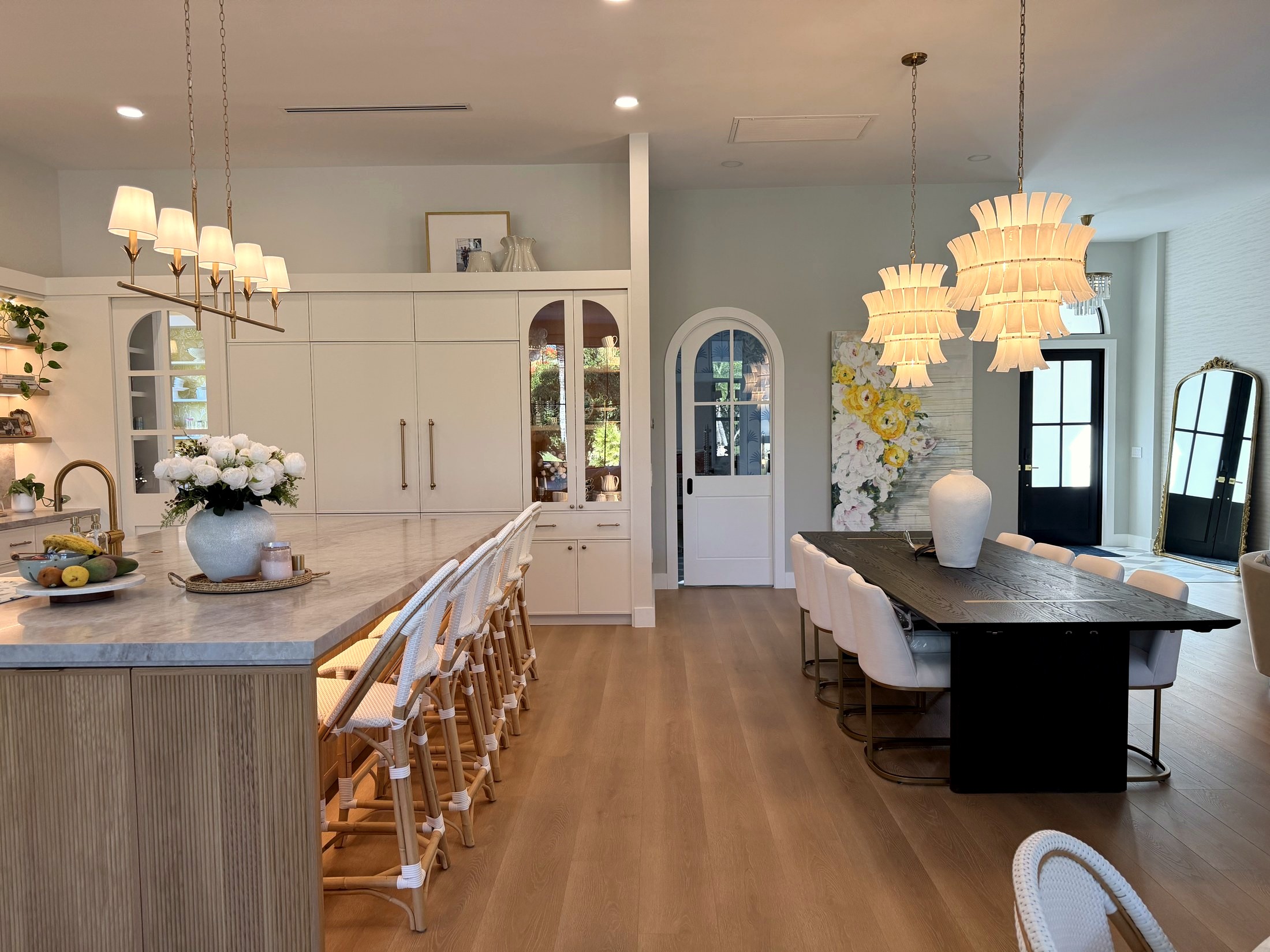 Kitchen Dining View